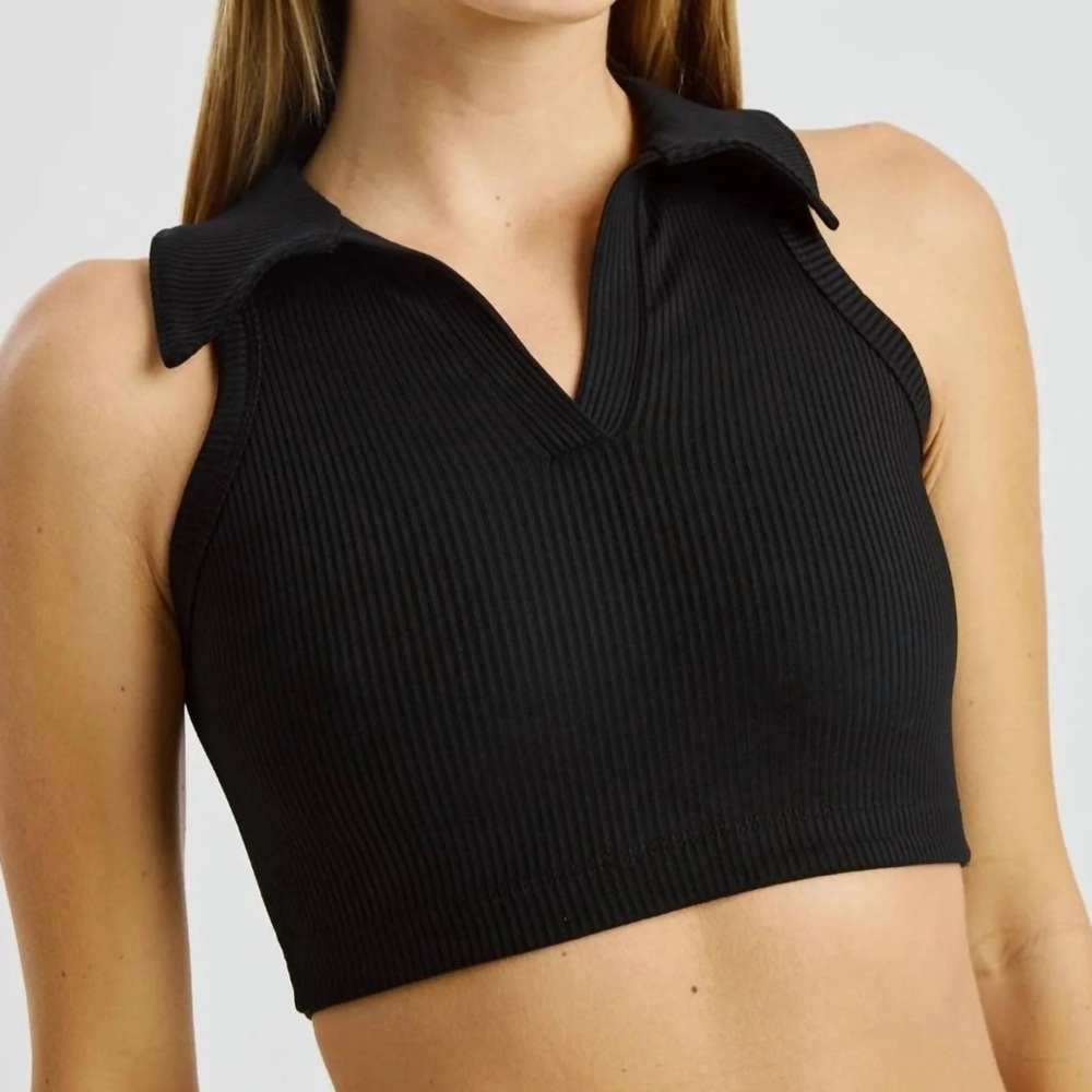 Year Of Ours - Gabriela Ribbed Bra Black Small